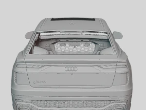 Audi RSQ8 2020 Printable Body 3D Print Model