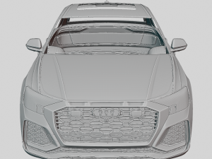 Audi RSQ8 2020 Printable Body 3D Print Model