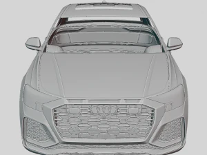 Audi RSQ8 2020 Printable Body 3D Print Model