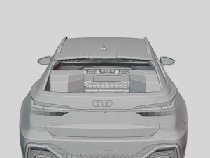 Audi RS6 Avant 2020 Printable Body Modelo de impresión 3D