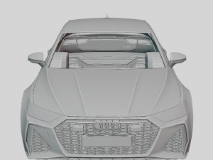 Audi RS7 Sportback 2020 Printable Body Modello di stampa 3D