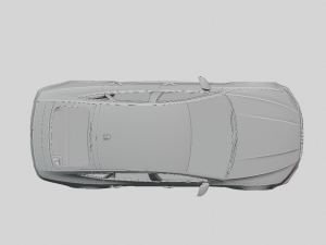 Audi RS7 Sportback 2020 Printable Body Modello di stampa 3D