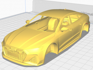 Audi RS7 Sportback 2020 Printable Body Modello di stampa 3D