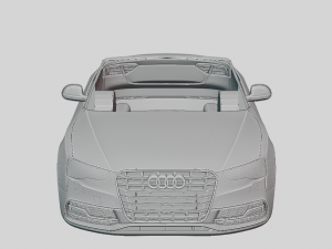 Audi S5 Cabriolet 2012 Printable Body 3D Print Model