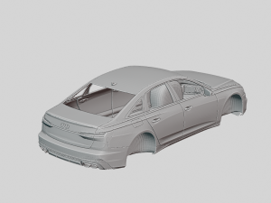 Audi S6 Sedan 2020 Printable Body Modello di stampa 3D