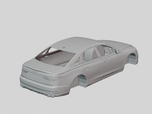 Audi S8 2020 Printable Body Model do druku 3D