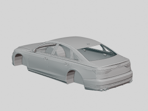 Audi S8 2020 Printable Body Model do druku 3D