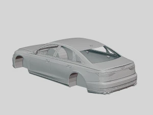 Audi S8 2020 Printable Body 3D Print Model