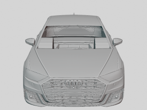 Audi S8 2020 Printable Body Model do druku 3D