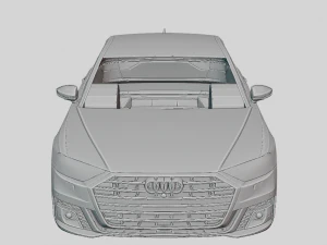 Audi S8 2020 Printable Body 3D Print Model
