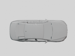 Audi S8 2020 Printable Body Model do druku 3D