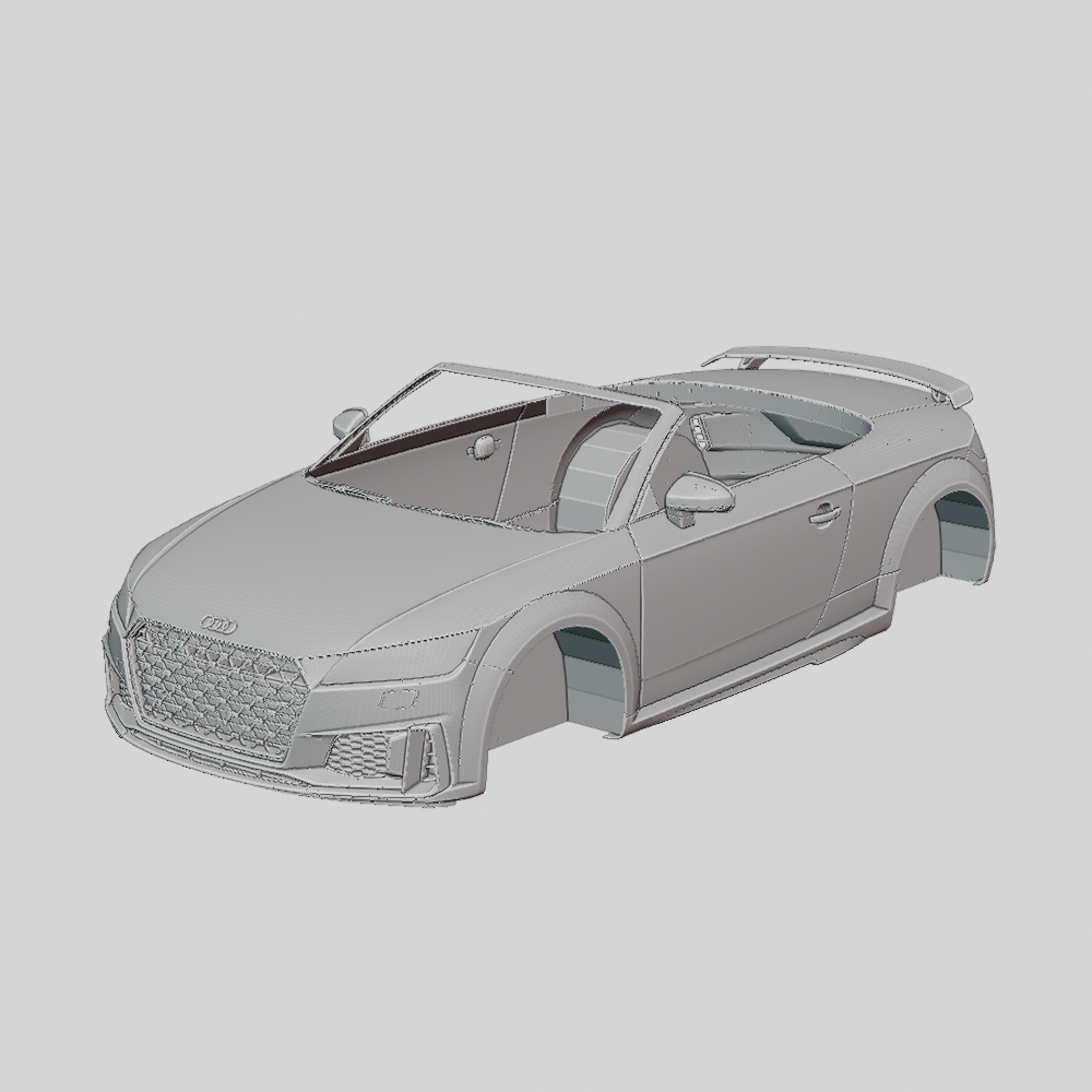 Audi TTS Roadster 2020 Printable Body 3D Принт Модель in Транспорт 3DExport