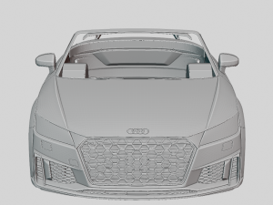 Audi TTS Roadster 2020 Printable Body 3D 프린트 모델