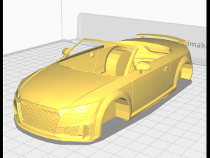 Audi TTS Roadster 2020 Printable Body 3D 프린트 모델