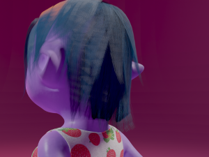 Kiwi - Female Goblin Model 3D