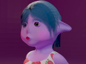 Kiwi - Female Goblin 3D Model