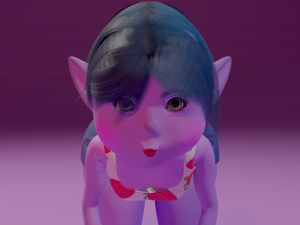Kiwi - Female Goblin Model 3D