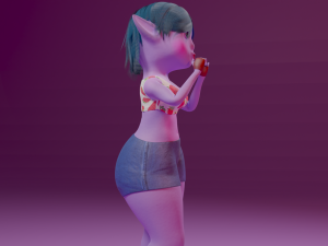 Kiwi - Female Goblin Model 3D