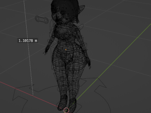 Kiwi - Female Goblin Model 3D