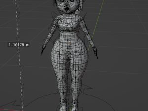 Kiwi - Female Goblin Model 3D