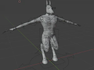 Andrew - LuckFeet 3D Model