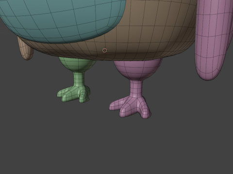 Lemon The Explorer Owl Low-poly Modèle 3D