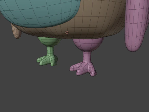 Lemon The Explorer Owl Low-poly 3D Model