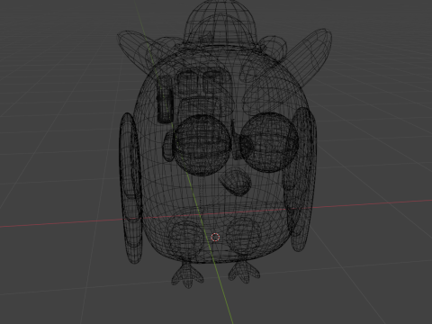 Lemon The Explorer Owl Low-poly Modèle 3D