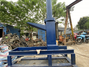 3 cylinder vertical hydraulic press 3D Model