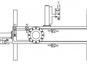 3 cylinder vertical hydraulic press 3D Model