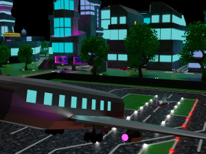 Metropolis Megalopolis Cosmopolis Town Sci fi Future Low-poly 3D Model