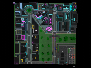 Metropolis Megalopolis Cosmopolis Town Sci fi Future Low-poly 3D Model
