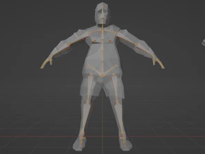 Cyclops Giant Monster Titan Ogre Game ready Rigged Low-poly 3D 3D Model