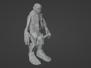 Troll Giant Ogre Gameready Rigged Free low-poly 3D Модель