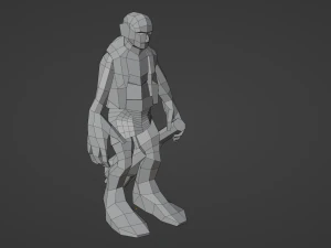 Troll Giant Ogre Gameready Rigged Free low-poly 3D Model