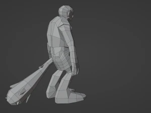 Troll Giant Ogre Gameready Rigged Free low-poly 3D Model