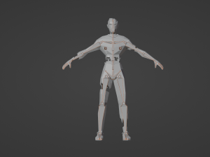 Zombie Undead Living dead Corpse Infected Low-poly 3D Model
