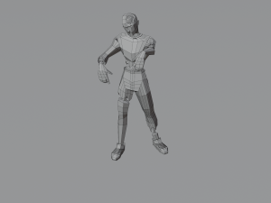 Zombie Undead Living dead Corpse Infected Low-poly 3D Model