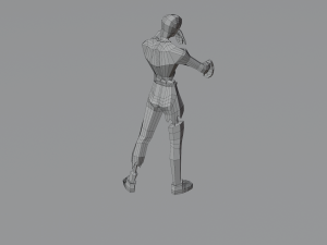 Zombie Undead Living dead Corpse Infected Low-poly 3D Model