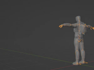Sci-fi Futuristic character Cybernetic Cyberpunk hero 3D Model