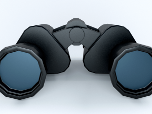 Binoculars Field glasses Optics Spyglasses 3D-Modell