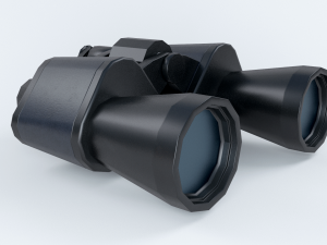 Binoculars Field glasses Optics Spyglasses 3D-Modell
