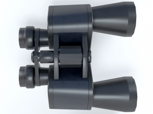 Binoculars Field glasses Optics Spyglasses 3D-Modell