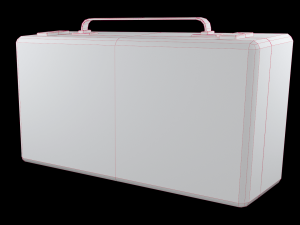 Medical cabinet First aid kit Medication storage Emergency 3D Модель