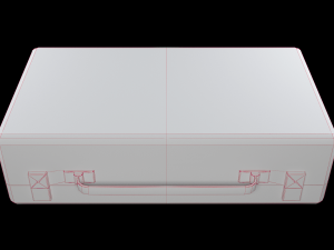 Medical cabinet First aid kit Medication storage Emergency 3D Модель