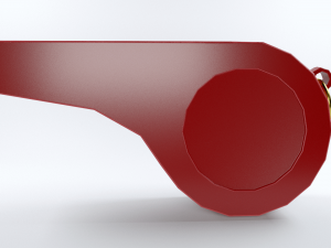 Whistler Signal device Warning device 3D Model