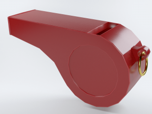 Whistler Signal device Warning device 3D Model