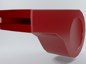 Whistler Signal device Warning device 3D Model