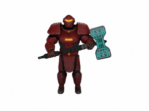 Futuristic hitman hunter assassin cyborg killer Sci-fi Low-poly 3D Model
