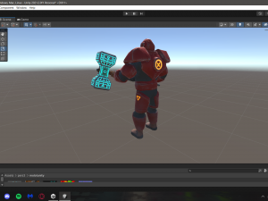 Futuristic hitman hunter assassin cyborg killer Sci-fi Low-poly 3D Model